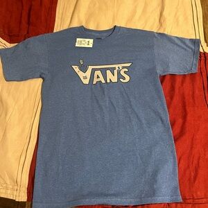 NWT Vans Shark logo tee